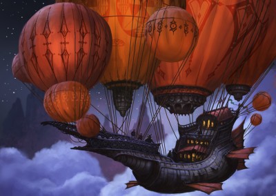 Air balloon (Ninja Timmy) h 40 w 27.5